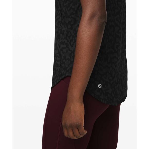 Lululemon Sculpt Tank II Formation Camo Deep Coal Multi / Black Sz 8 / 10 - Picture 5 of 8